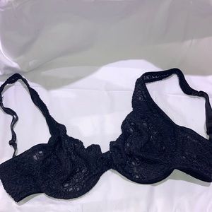 Black Lace Lingerie Bra
